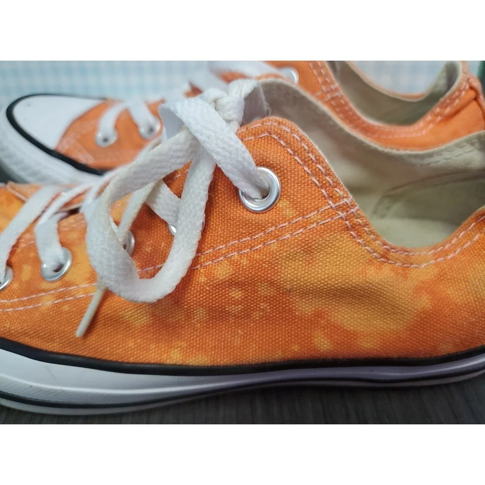CONVERSE ALL STAR Unisex Sneakers Shoes Orange Chuck Taylor Sz M 4/ W6 - Picture 2 of 11